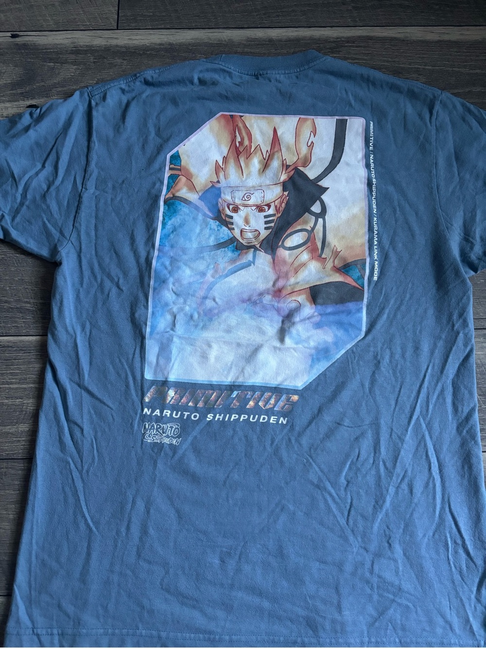 Primitive Naruto Shippuden Graphic Tee - Blue